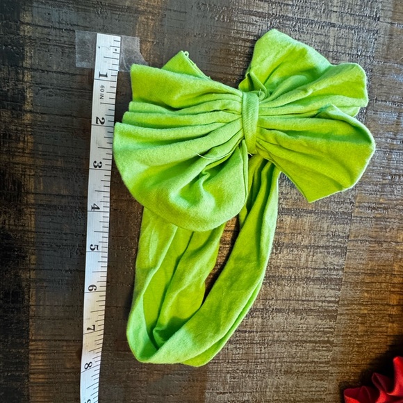 Lot of 7 Baby Girl Headband Big Bows - Picture 9 of 10